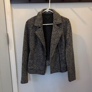 Banana Republic Charcoal Tweed Blazer